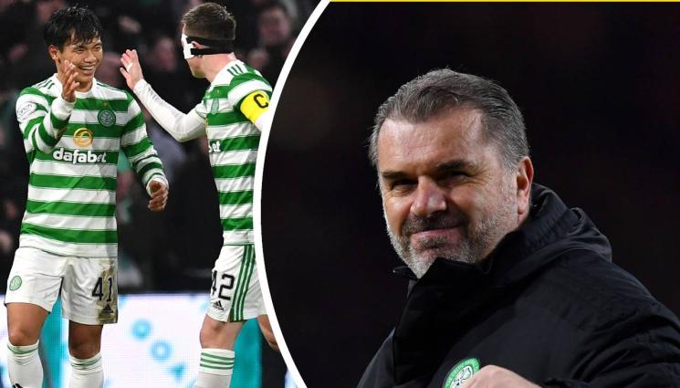 Селтик Рейнджърс Рео Хатате - С 2 японски гола Селтик размаза Рейнджърс и го изпревари в класирането