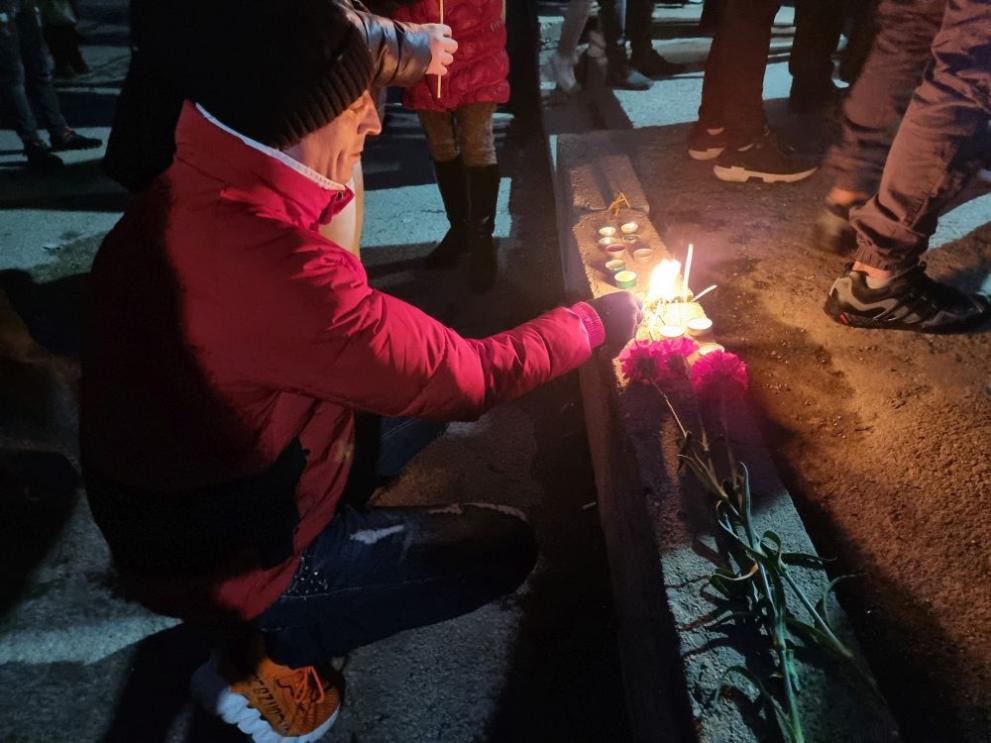 Трети пореден ден на протести във Враца в подкрепа на