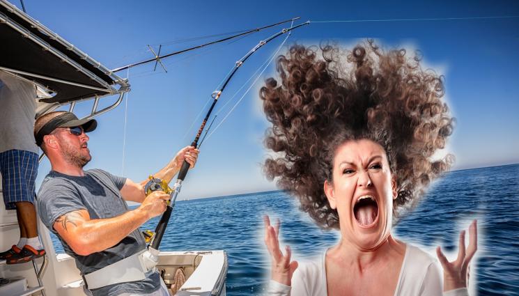 рибар на търг - Бясна съпруга продава мъжа си на търг без възможност за замяна и връщане – зарязал я сама с децата заради неуловена риба