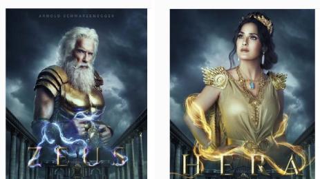 Арнолд Шварценегер Салма Хайек