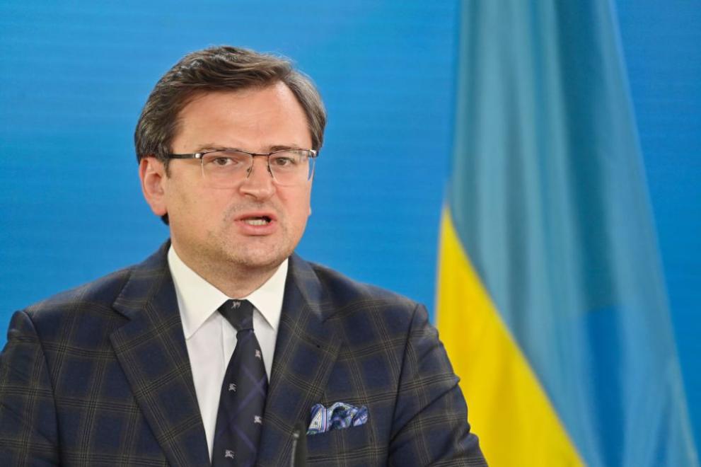 Украинският министър на външните работи Дмитро Кулеба заяви днес, че