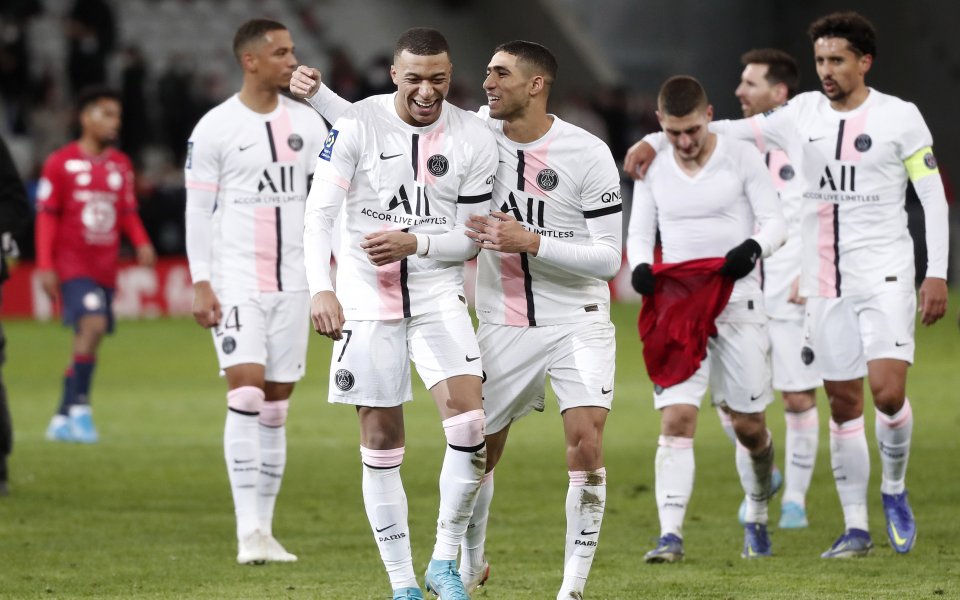 Мегазвездата на Пари Сен Жермен Неймар се включи днес за