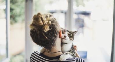 котка и собственик