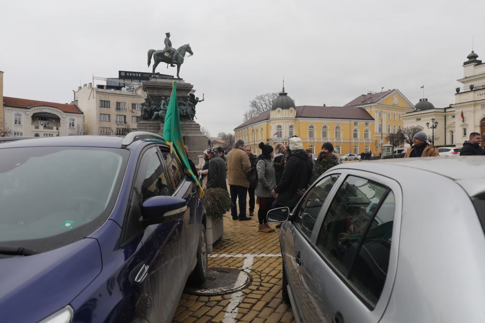 Протест и автошествие срещу зелените сертификати