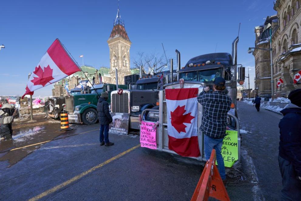 Канада протести