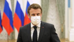 Президентът на Франция Еманюел Макрон пристигна в Киев на среща