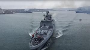 Шест руски големи десантни кораба от Балтийския и Северния флот