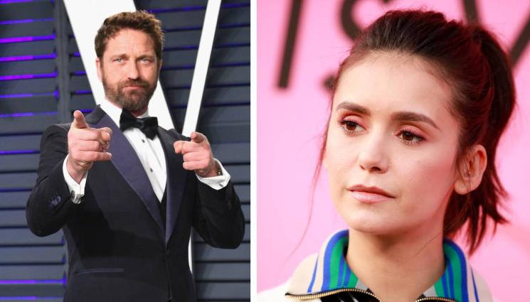 Нина Добрев - Джерард Бътлър води Нина Добрев в София