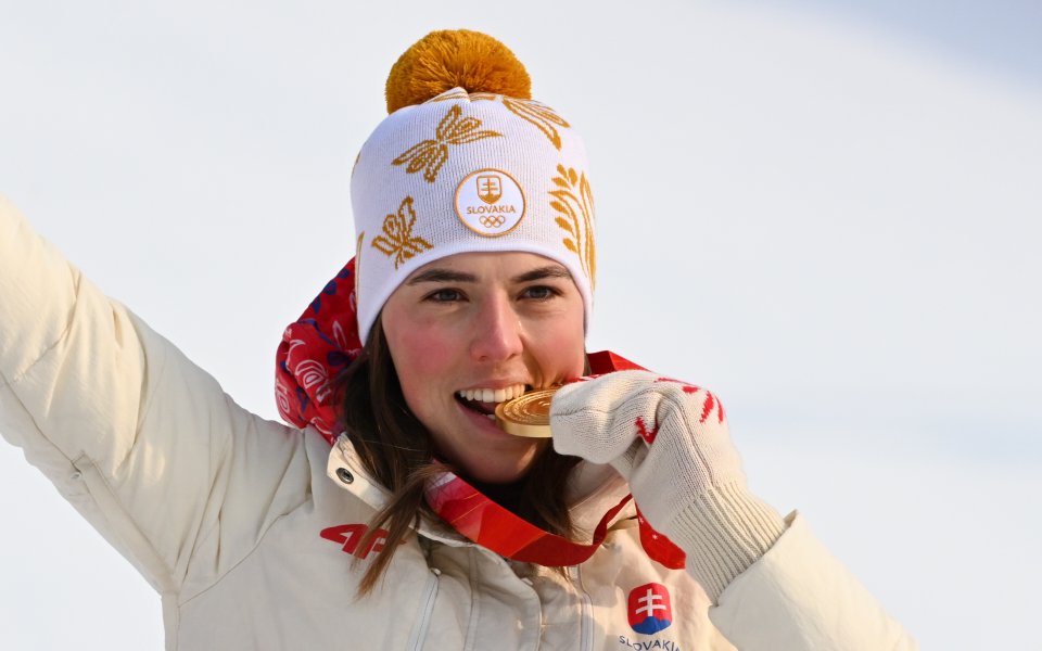 Олимпийската шампионка в алпийския слалом на Олимпиадата в Пекин Петра