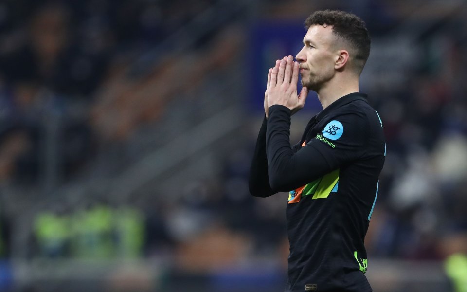 Футболистът на Интер Иван Перишич не е останал доволен от