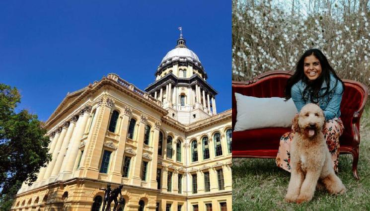 Деси Андерсън - Сираче от България  атакува сената в Илинойс