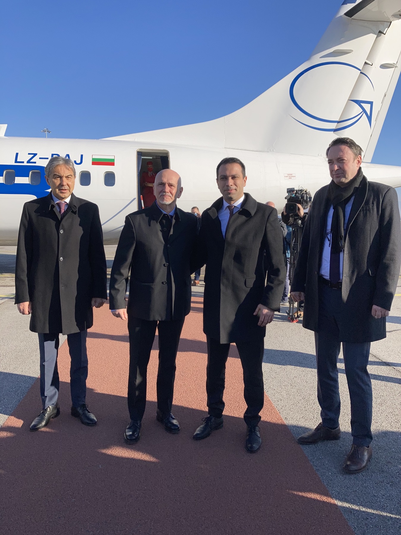 1ви полет скопие делегация