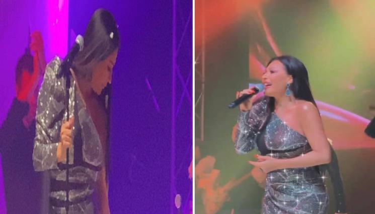 Цеца Величкович - Цеца си показа гащите