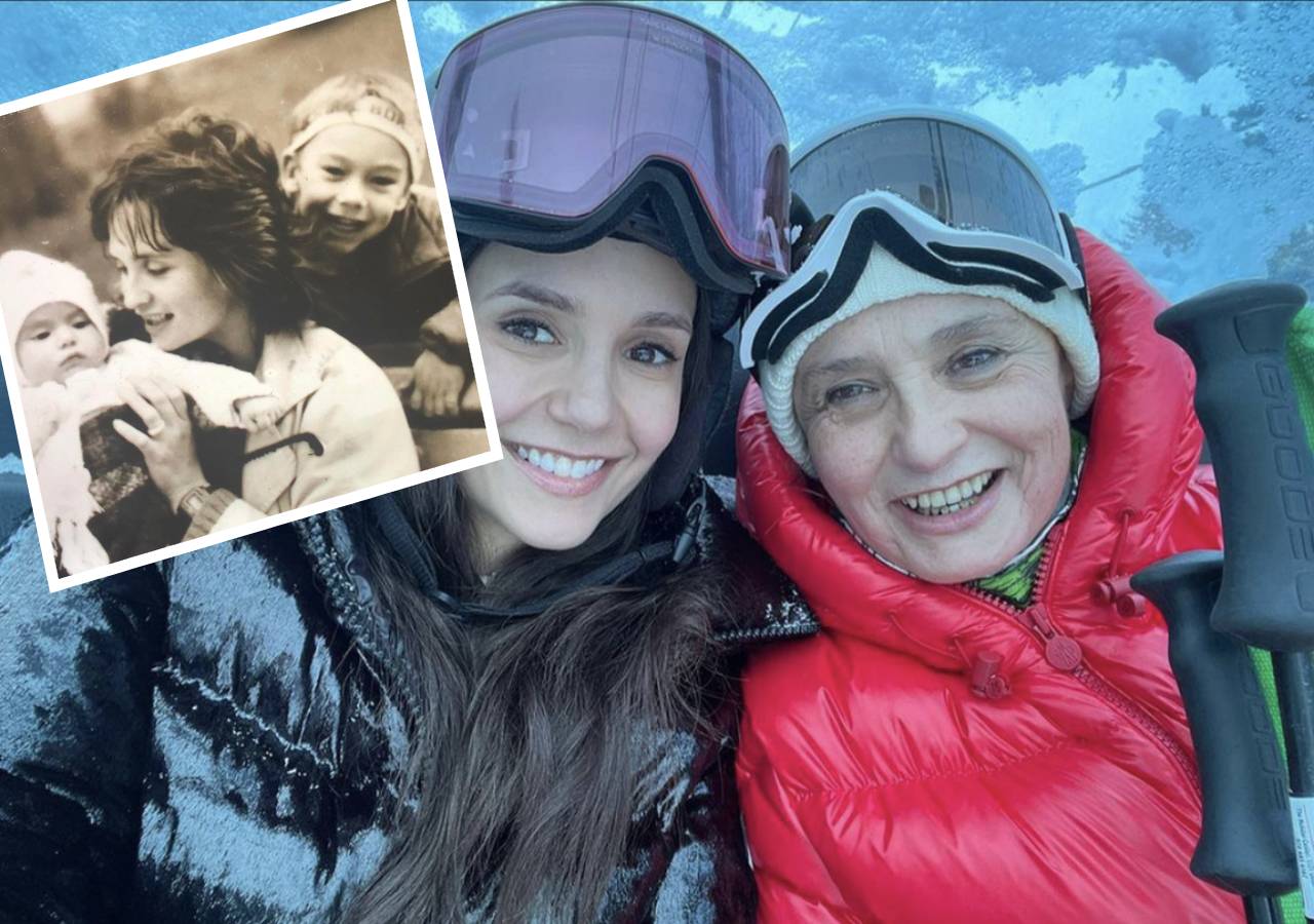 Нина Добрев майка брат