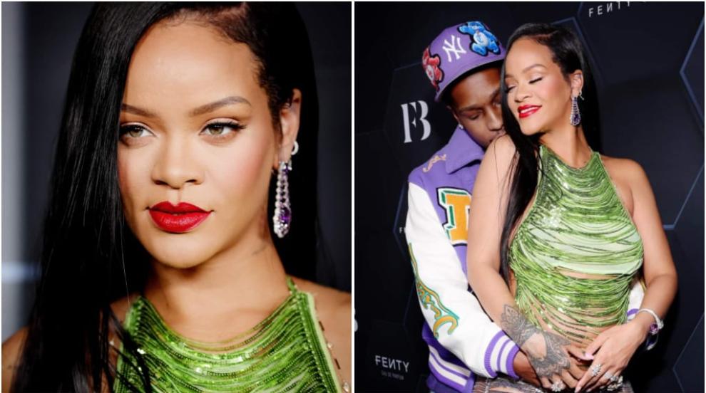 Фешън икона: Бременната Риана показа коремчето си в прозрачен тоалет (ГАЛЕРИЯ)