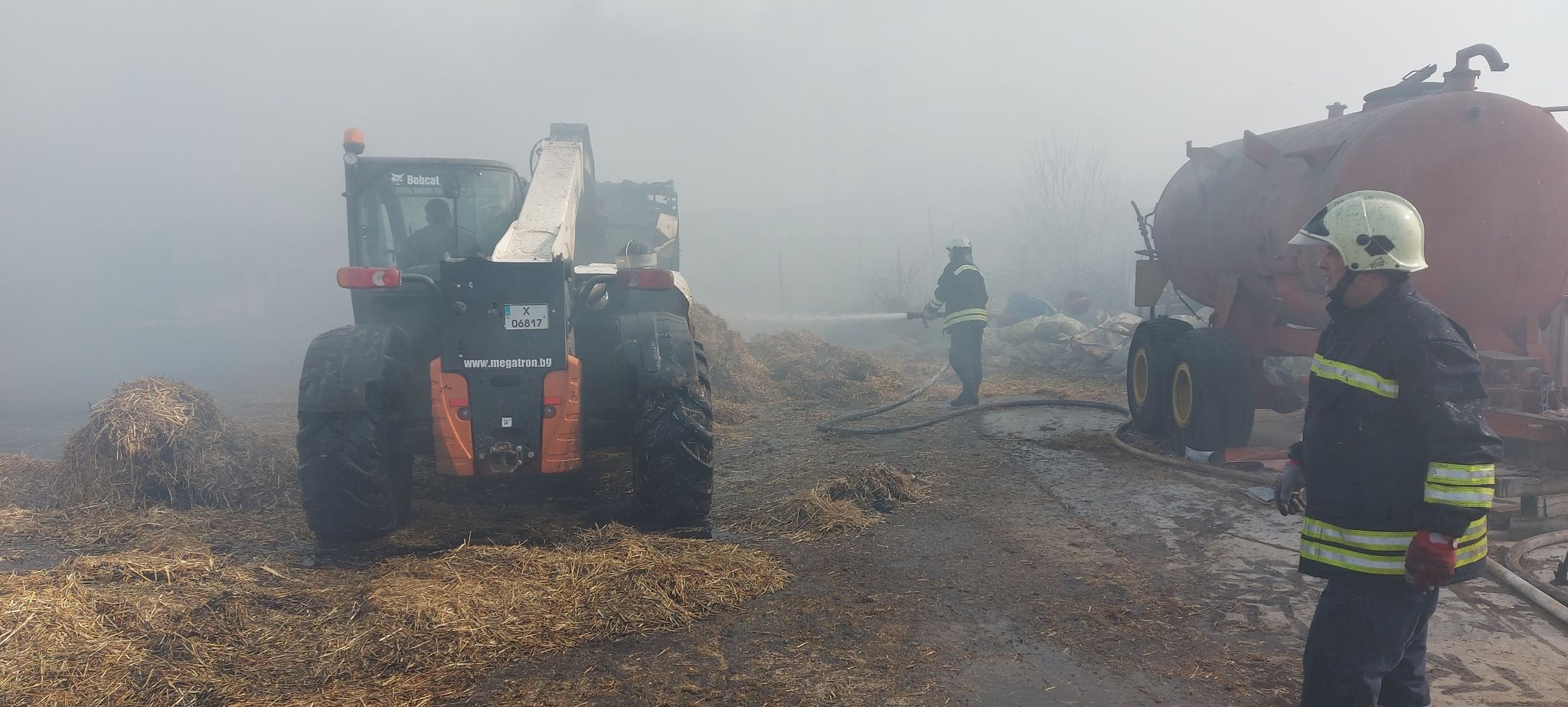 пожар кравеферма