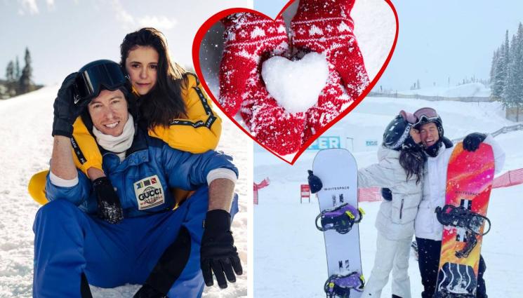 Нина и Шон - Нина Добрев към Летящия домат: Ти си най-великото гадже, вдъхновяваш ме всеки ден. Сноубордистът също се разтопи от любов