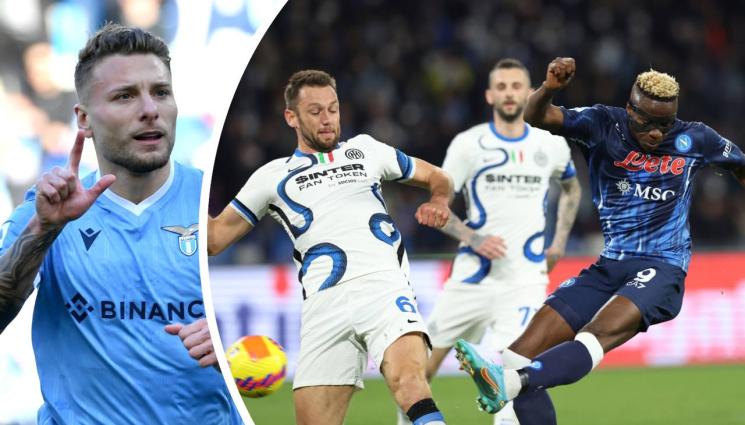 Серия А - Наполи и Интер не се победиха и направиха услуга на Милан, Лацио мина без проблеми през Болоня