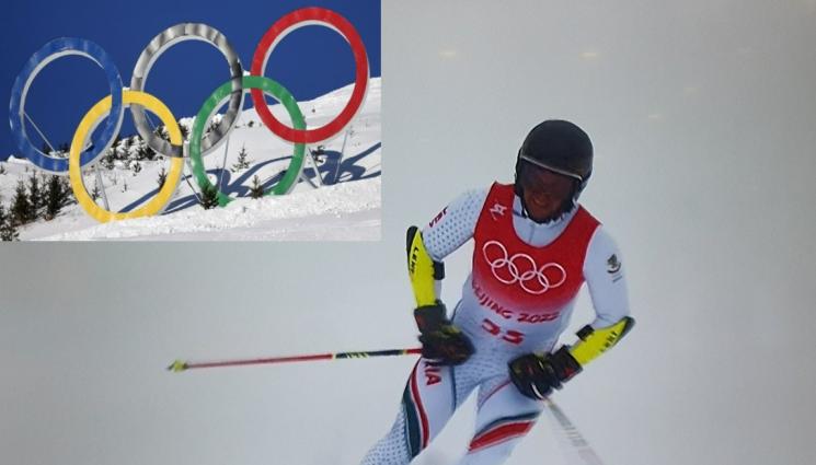 Алберт Попов - Геройство на Алберт Попов в снежния ад на гигантския слалом