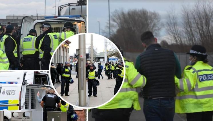 Англия - Арестуват наред в Мидълзбро заради ексцесиите при погрома с 4:1 над