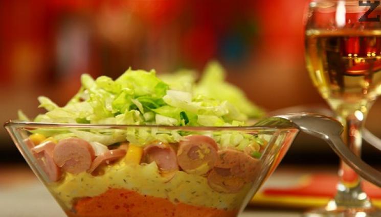 кулинар - Лесно, вкусно, апетитно и богато на много вкусове – наистина пищна салата по нашенски предложена от Иван Звездев