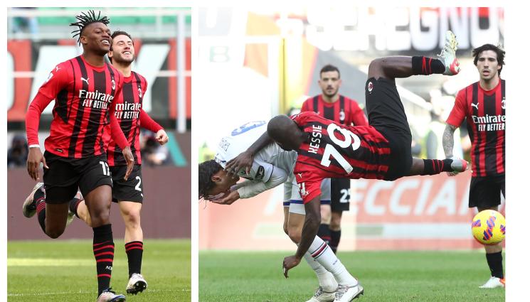 Леао Милан - Голов пас на вратаря Майк Менян донесе победен гол на Милан срещу Сампдория и първо място за „росонерите“ след ранния неделен мач в италианската Серия А