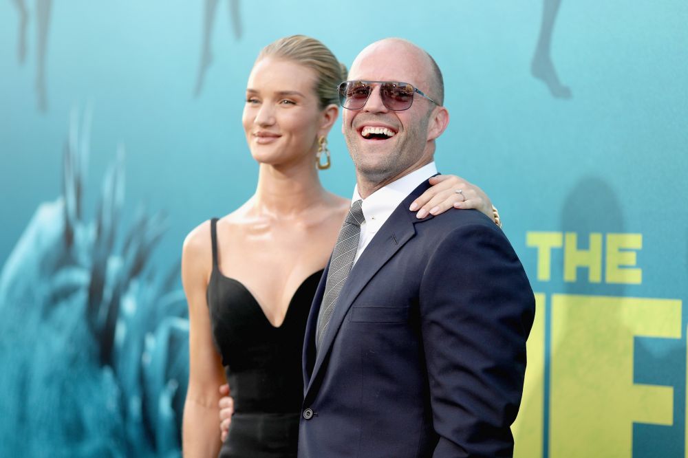 Джейсън Стейтъм и Роузи Хънтингтън-Уайтли