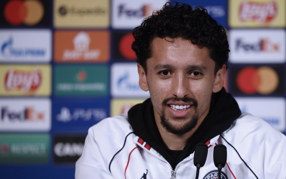 Един от лидерите и капитан на Пари Сен Жермен Маркиньос