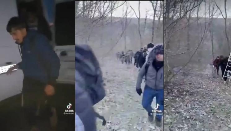 трафикант мигранти Тик Ток - ЕКСКЛУЗИВНО: Наглост: Трафикантът с Тик Ток вкара 100 бежанци у нас, похвали се с видеа, че нахлули за ден (ВИДЕО)