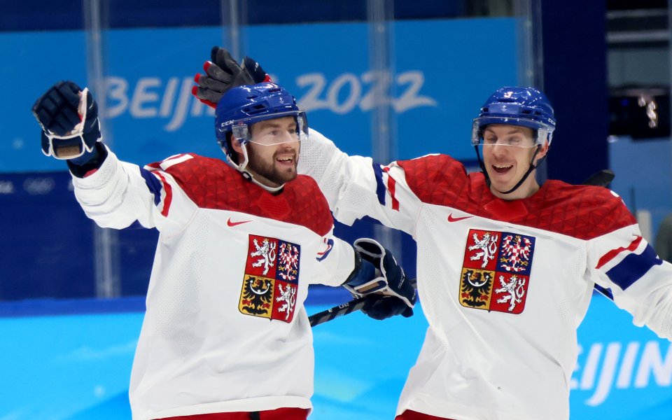 Чехия с категоричен успех над Великобритания на световното по хокей