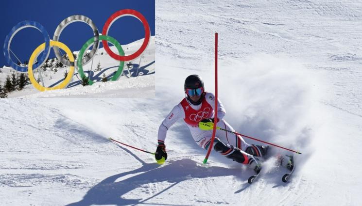 Камен Златков - Камен Златков доволен от карането си в слалома, но иска още стабилност