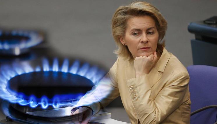 газ - ЕС затяга колана: Фон дер Лайен се похвали, че е купила рекордно количество втечнен природен газ, в случай, че руският спре