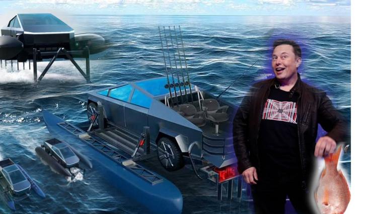 Илон Мъск - Пикапът на бъдещето Cybertruck на Илон Мъск ще може да се превръща в мечтата на рибаря - моторница-амфибия с „приставка“ за над 40 000 долара почти като във филм за Джеймс Бонд (ВИДЕО)