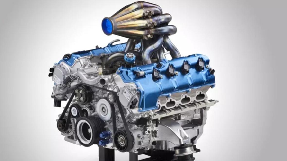 Yamaha V8 hydrogen engine
