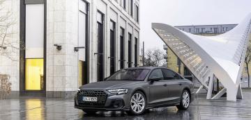 <p>Audi A8 в матов цвят Daytona Grey</p>