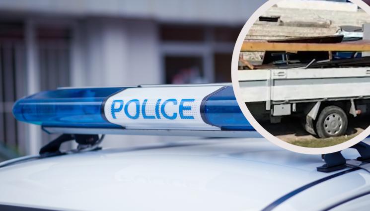 кражба камион - Катастрофирал камион затруднява движението в Русе