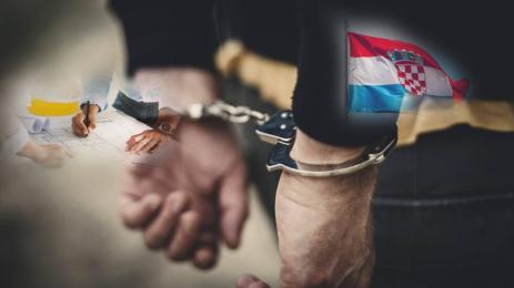 хърватия закопчан министър