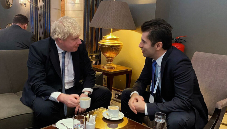 петков борис джонсън - Кирил Петков се срещна с лидери от Украйна, Великобритания, Молдова и Грузия