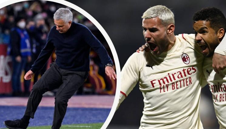 Италия - Слабакът Салернитана спря кандидата за титлата Милан в луд мач, Моуриньо пак прави циркове на „Олимпико“ (ВИДЕО)