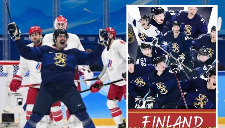 Финландия - За историята! Финландия триумфира със златните медали в хокея на лед при мъжете за първи път на зимна олимпиада, тимът обърна РОК на финала (ВИДЕО)