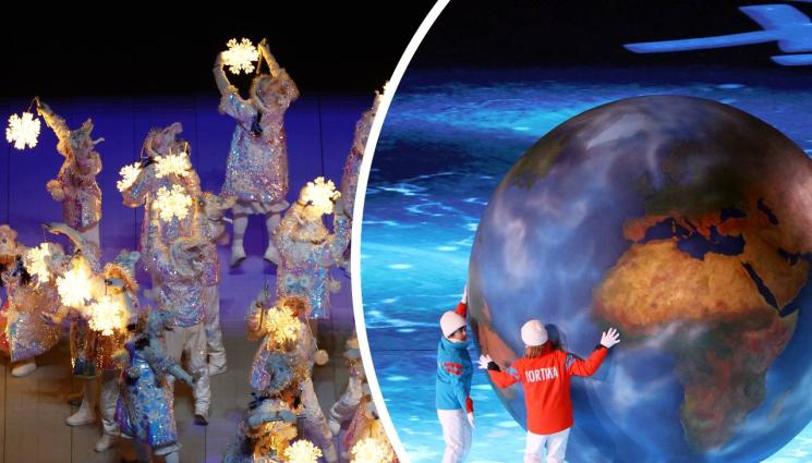 Пекин 2022 - Закриха олимпийските игри със семпла, но красива церемония. Доброволец носи знамето на България. Томас Бах похвали домакините и предаде щафетата на Италия (СНИМКИ)