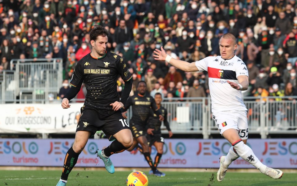 Венеция и Дженоа не излъчиха победител в мач от 26-ия