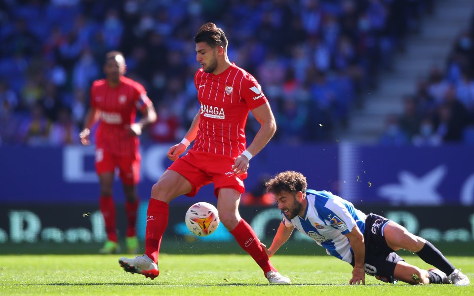 Севиля завърши наравно 1:1 с домакина Еспаньол в първия неделен