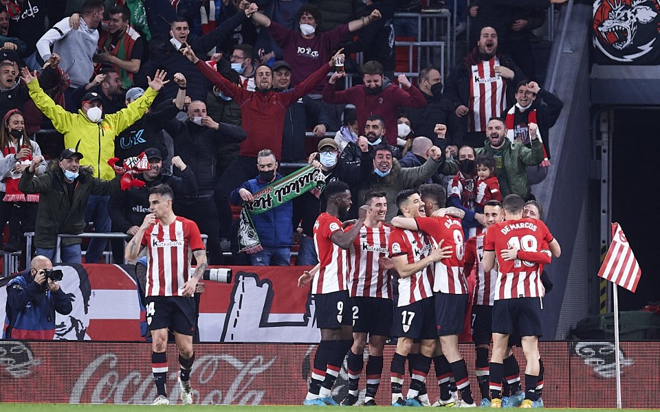 Атлетик Билбао разби Реал Сосиедад с 4:0 в баското дерби