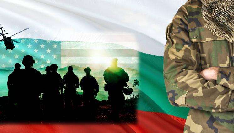 българия САЩ военни - 150 американски пехотинци с бронетранспортьори