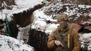 Украйна отхвърли днес обвиненията на Русия че е поразила Донецк