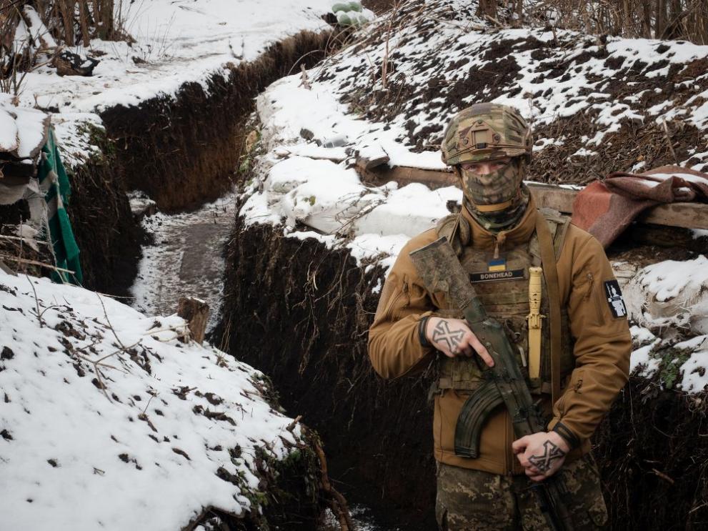 Украйна отхвърли днес обвиненията на Русия, че е поразила Донецк