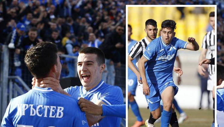 ЛЕВСКИ - Европа полудя по две от младите 