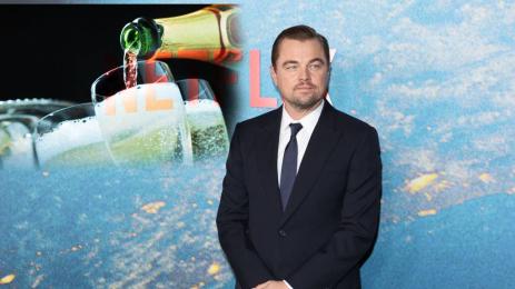 дикаприо шампанско