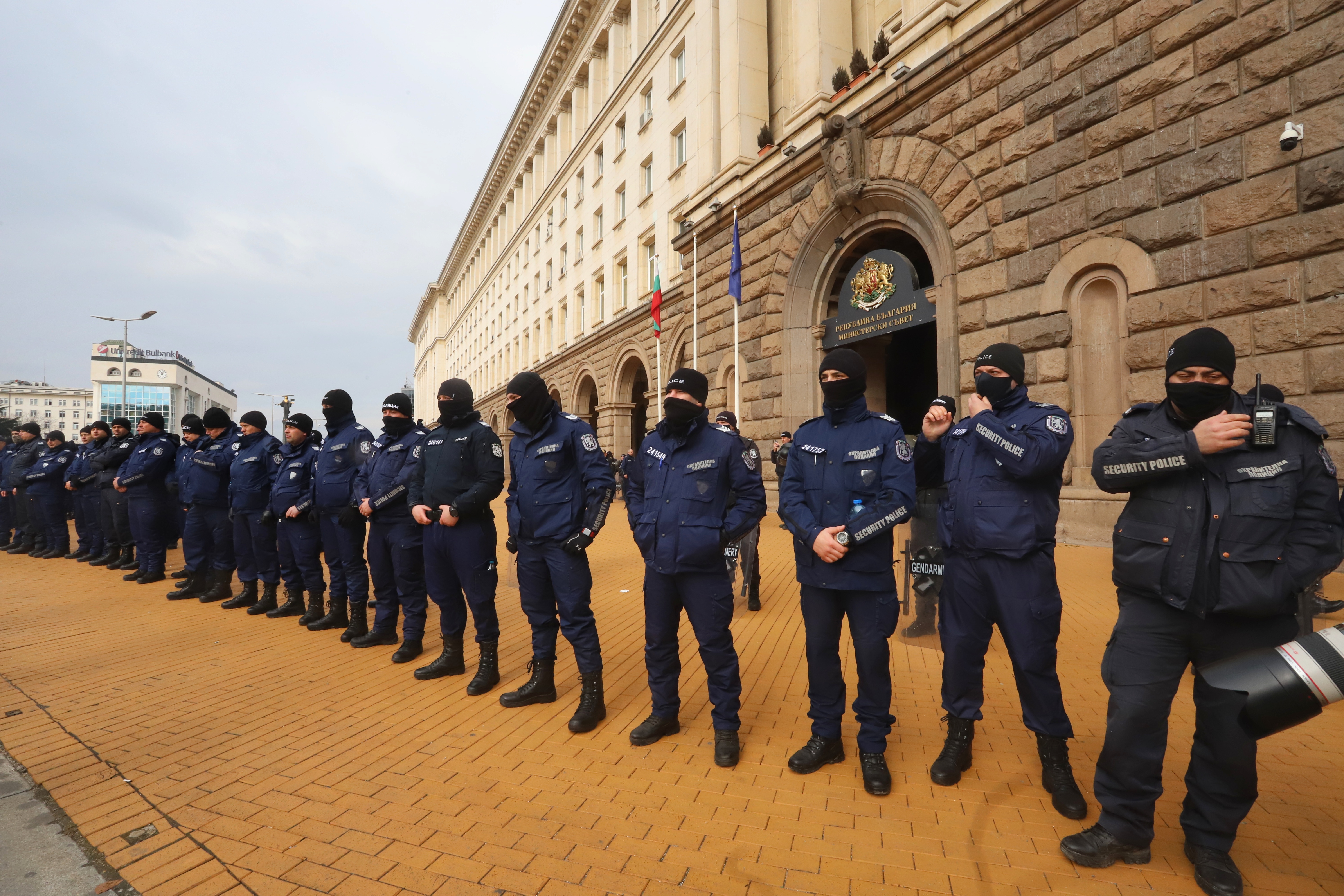 <p>Протест на &quot;Възраждане&quot; срещу зеления сертификат</p>